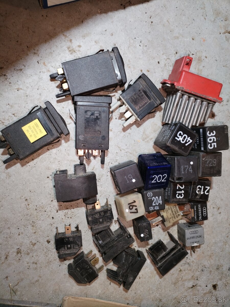 Relé audi, volkswagen, škoda - 2