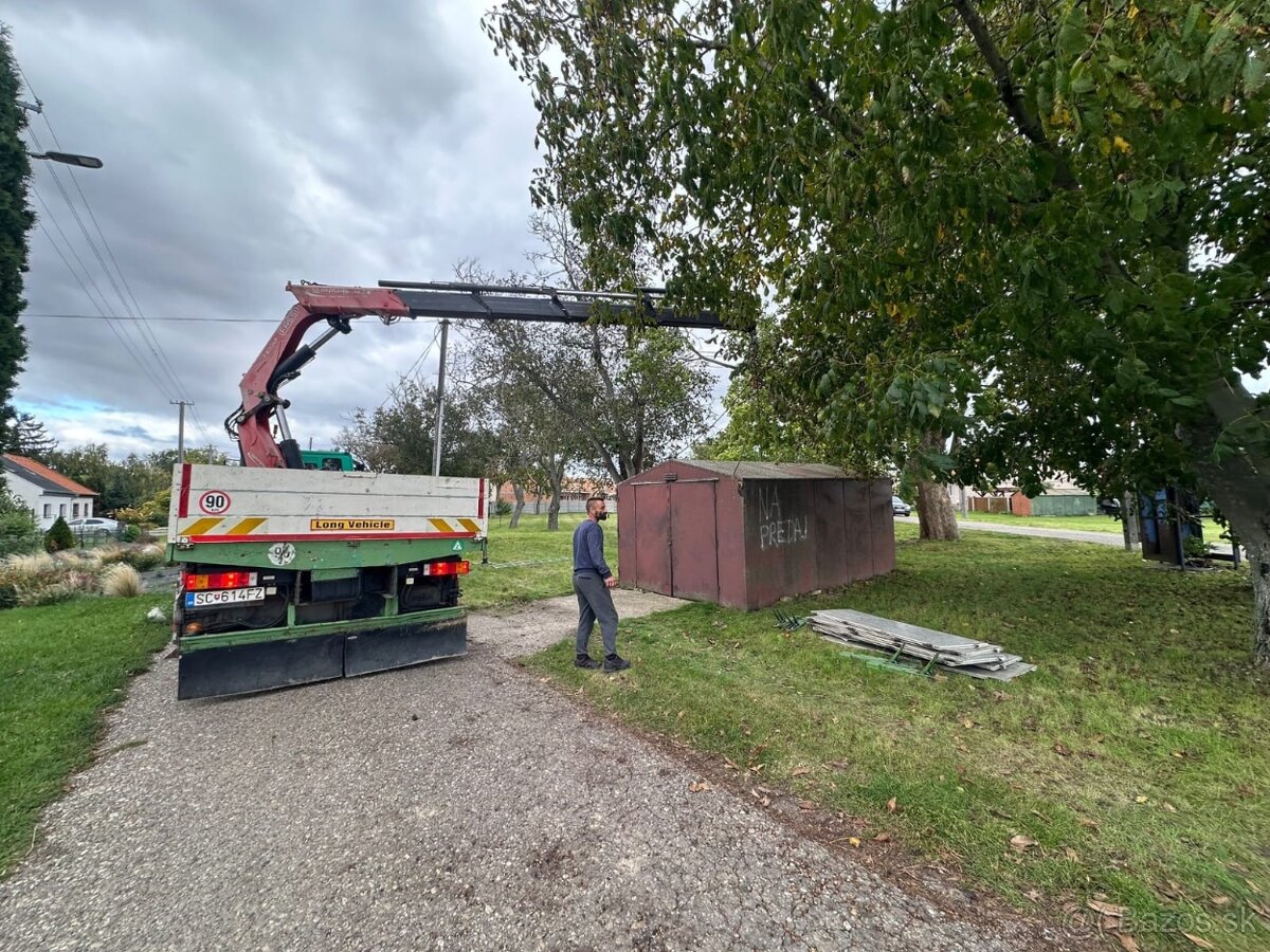 Plechová garáž - 2