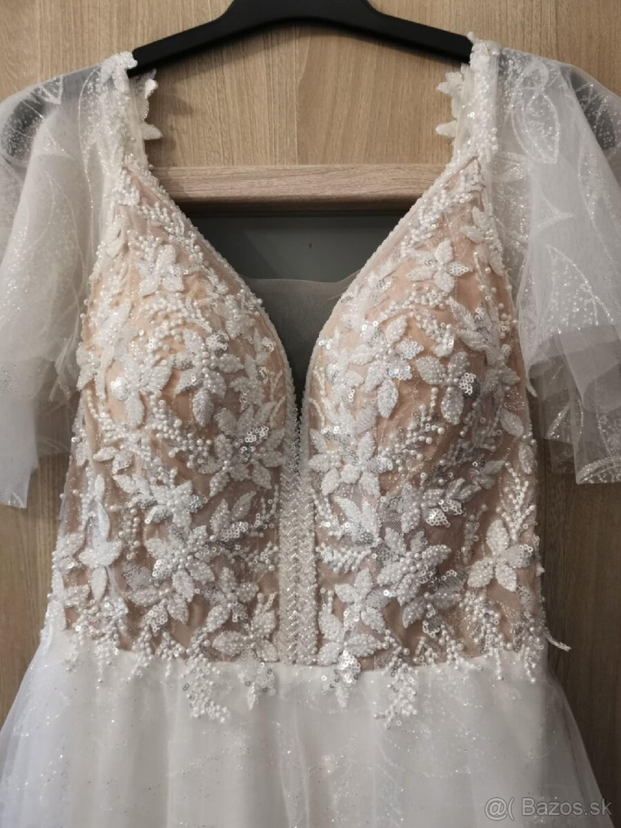 Svadobné šaty 36-38 - 2
