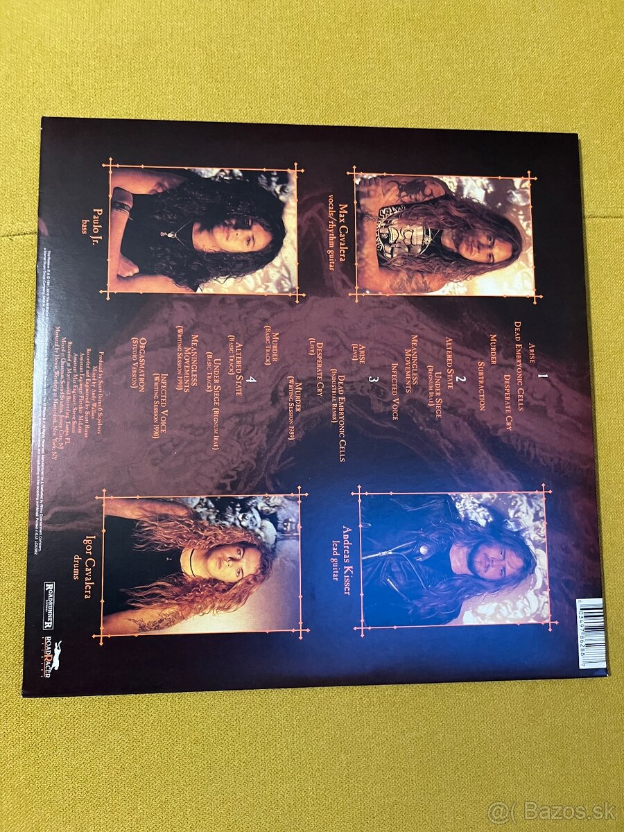 LP Sepultura, Living Death - 2