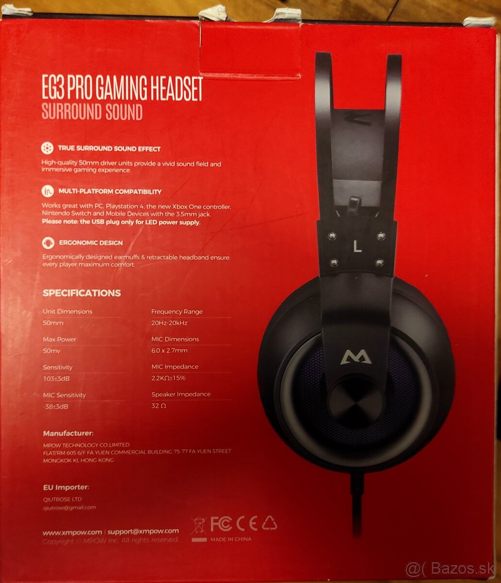 Gaming Headset MPOW EG3 PRO - 2