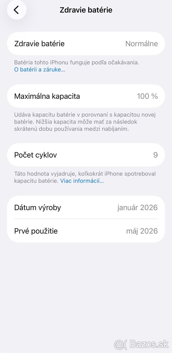 Predám Iphone Apple 16e -128MG -čierny ( nový) - 2