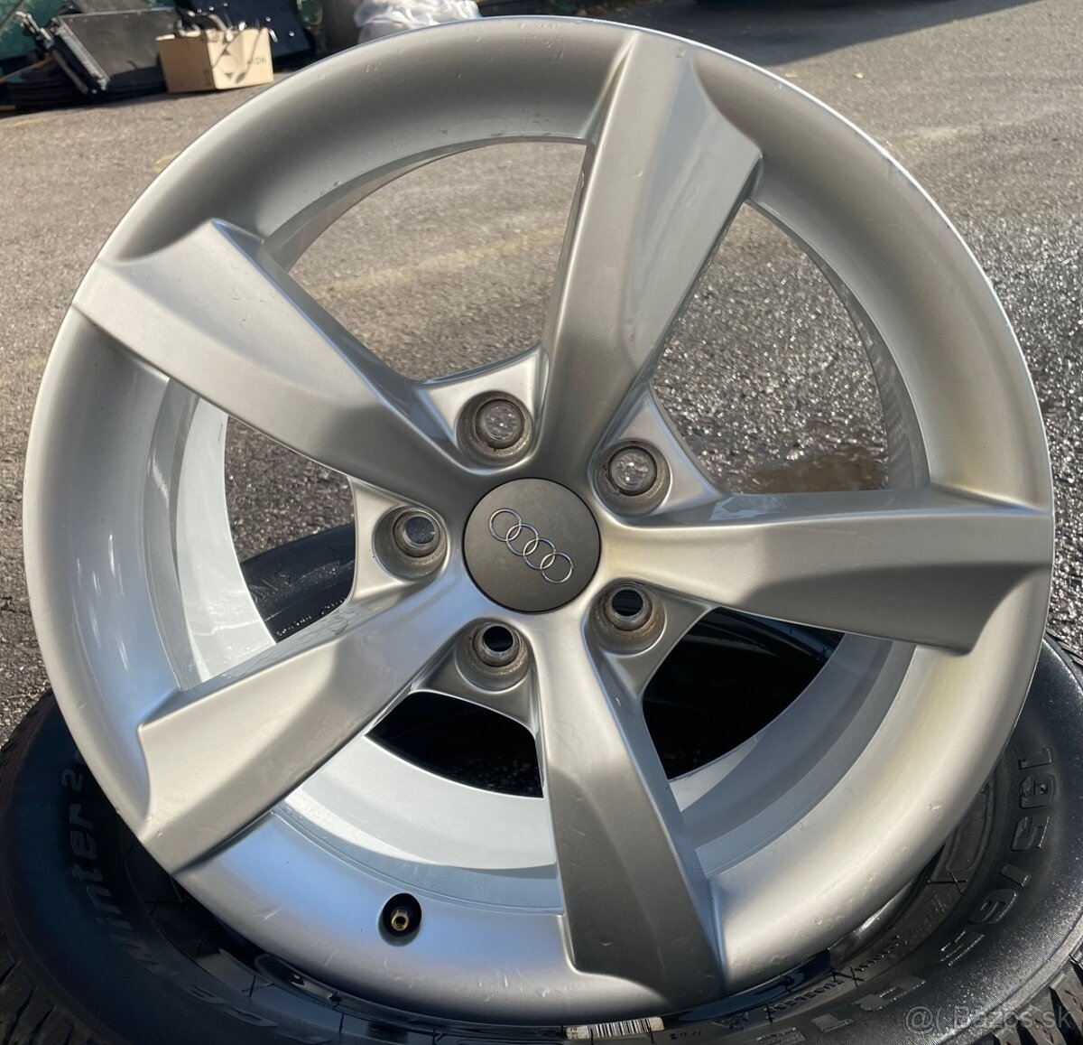 Sada zliatinových diskov originál AUDI A6 C7, 7,5Jx16 ET37 - 2