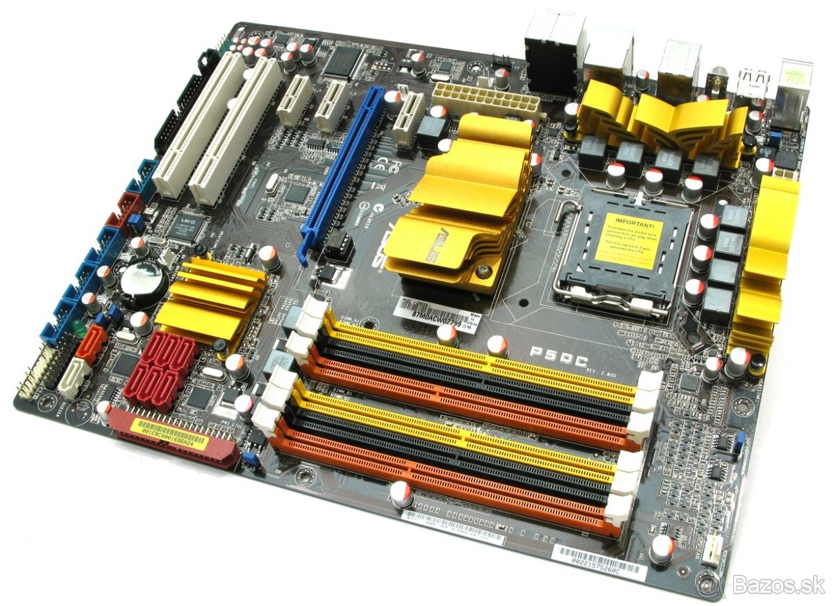 Asus P5QC + intel CPU Q8400 - 2