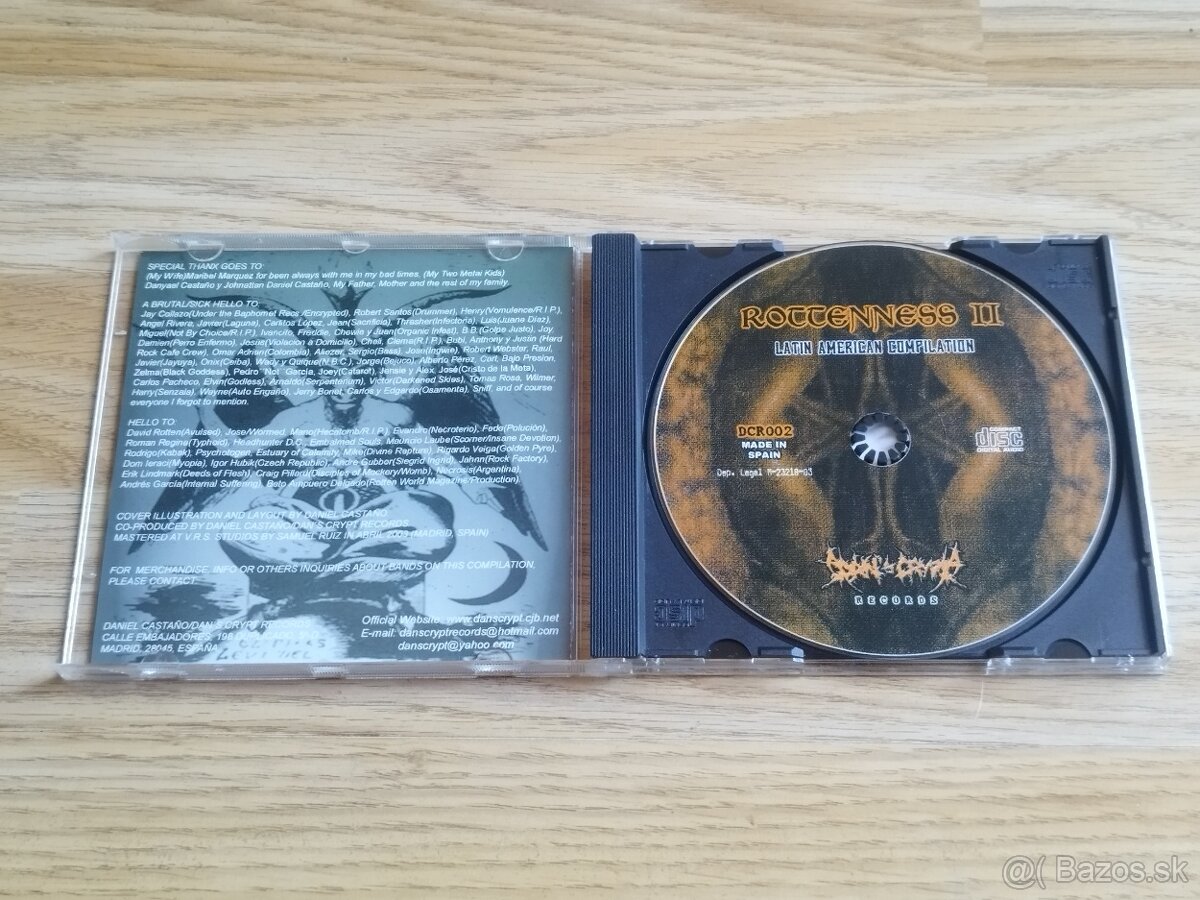 ROTTENNESS II. - "Latin American Compilation" ???? comp.CD - 2