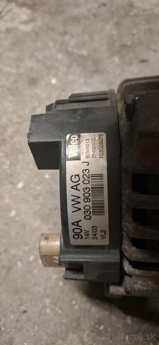 Alternátor 90A Škoda , Volkswagen , Seat , Audi - 2