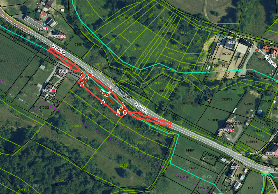 Na predaj pozemok s potenciálom výstavby rodinného domu - 2