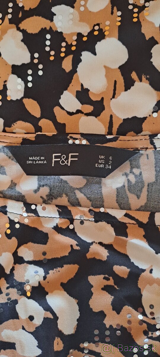 Pekne uplne nove saty F&F vel.XS,S,M. - 2