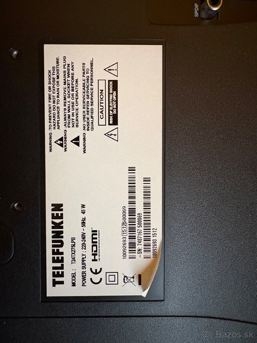 predam tv telefunken - 2