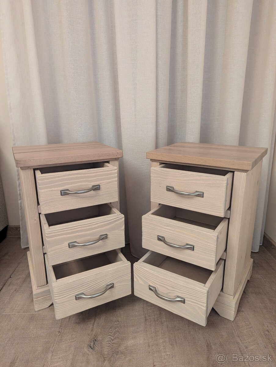 Nočné stolíky masiv - 2