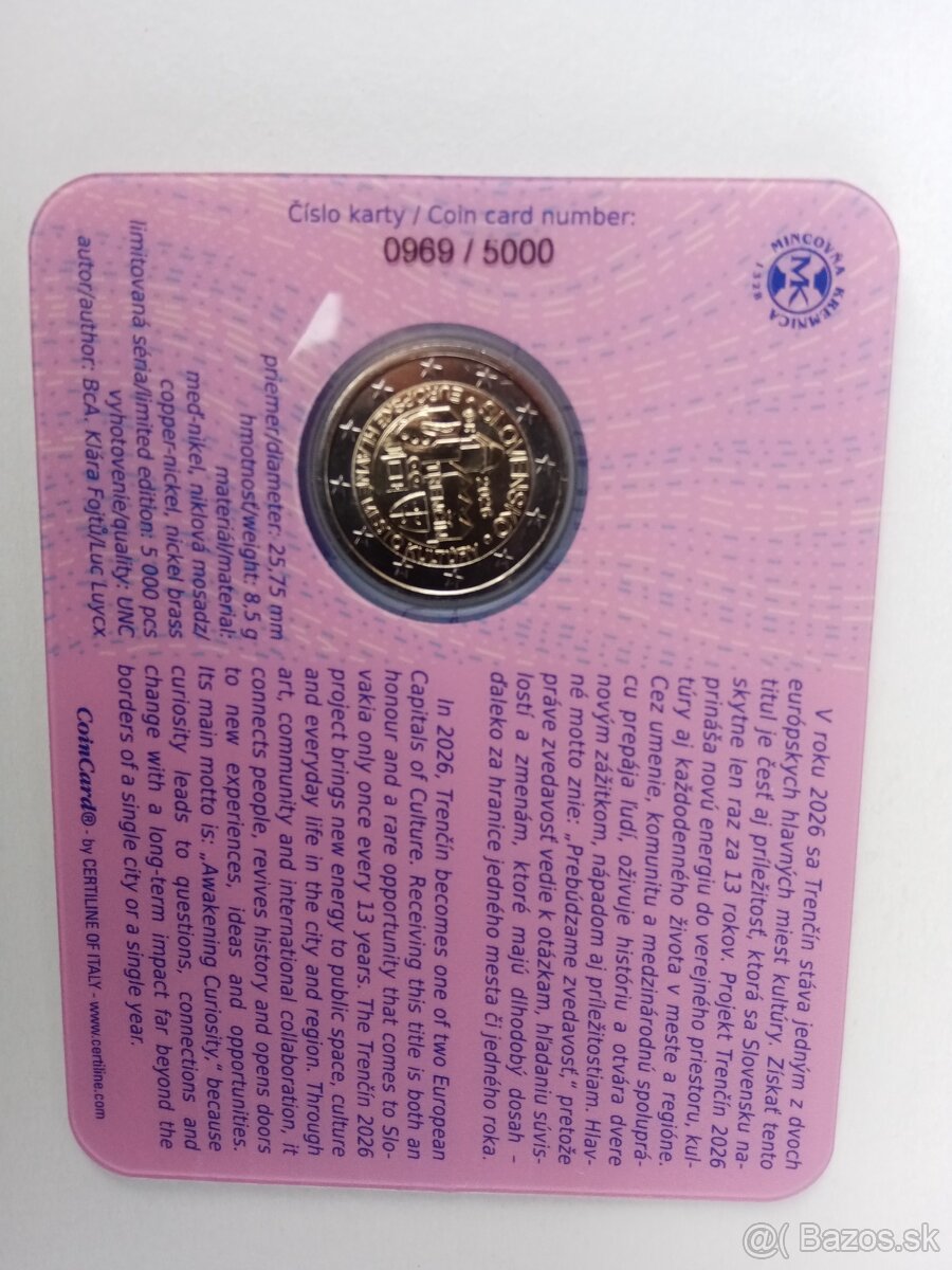 Coincard Trenčín 2026 - 2