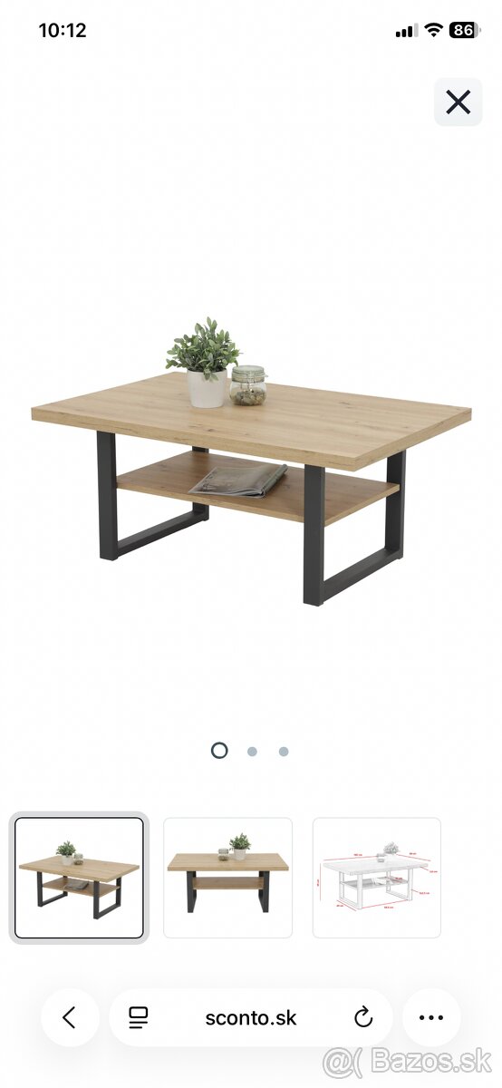 Stolík do obývačky - 2