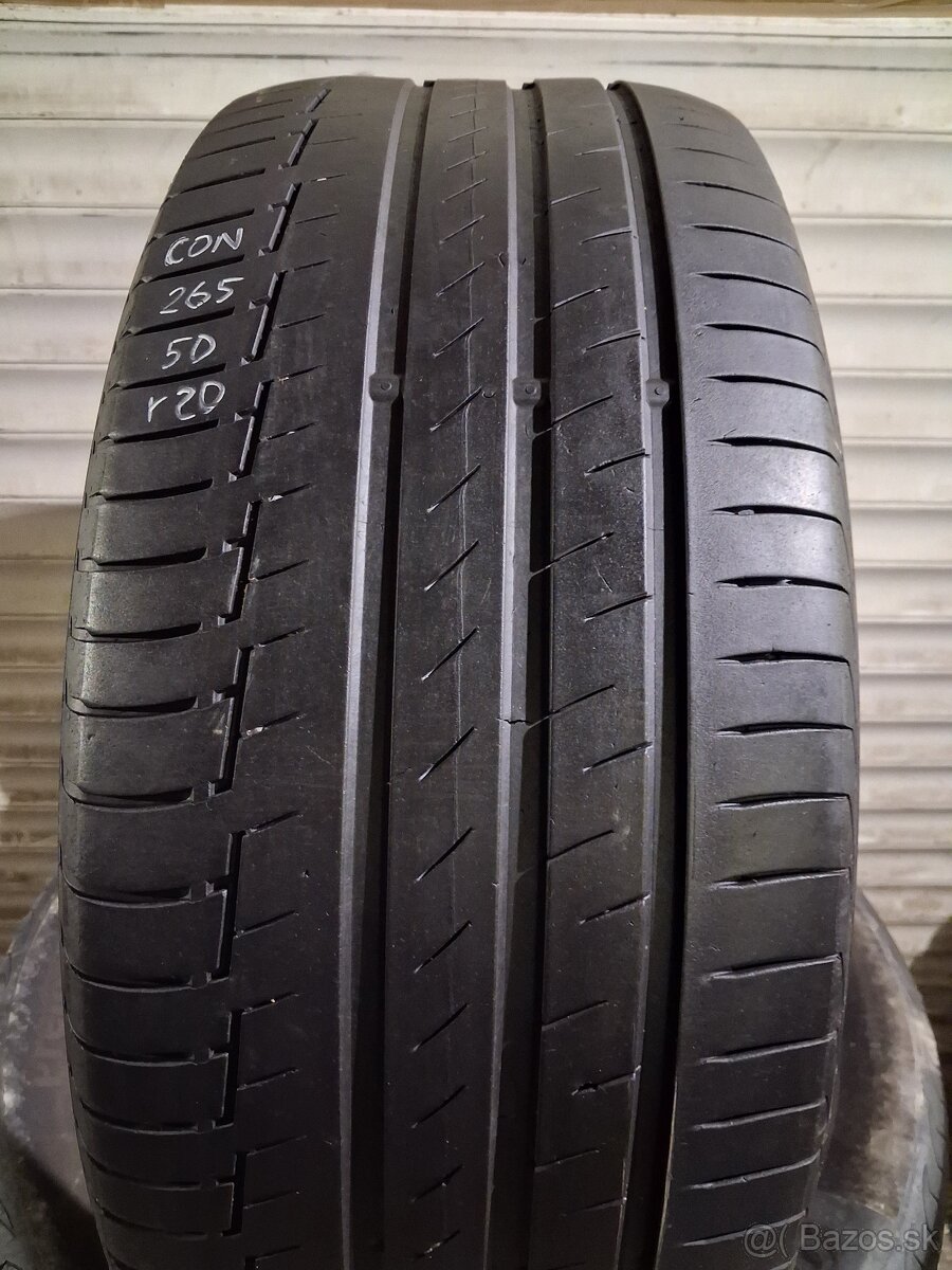 Continental letné 265/50/R20 - 2