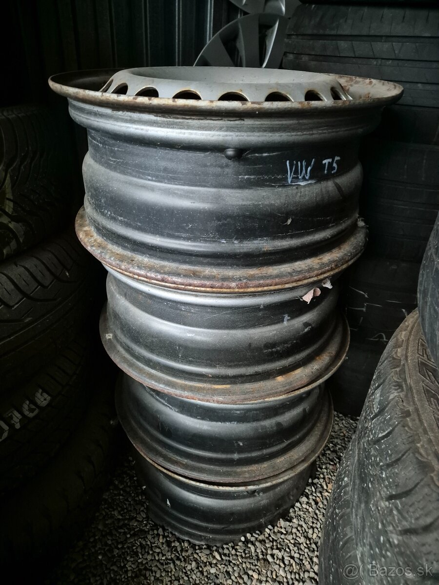 VW T 5 disky plechove 16'' - 2