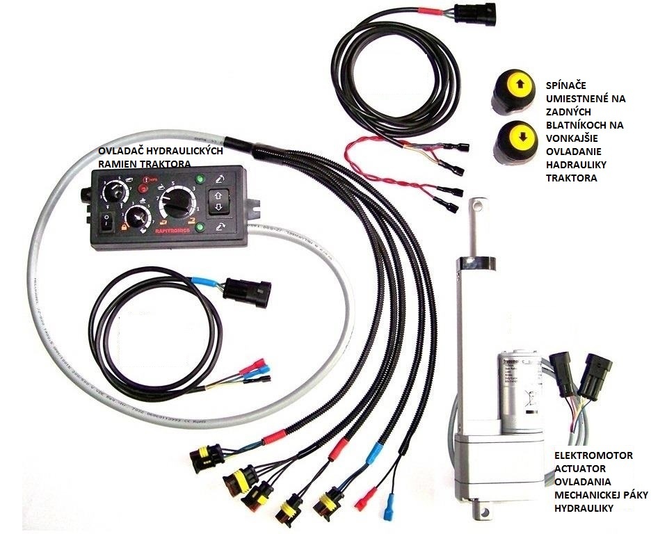 OVLADANIE HYDRAULIKY TRAKTORA - 2