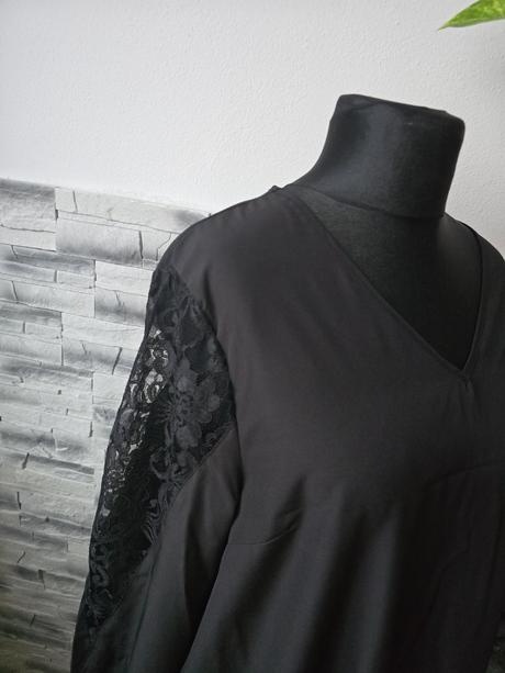 Spoločenské čierne šaty 2XL - 2