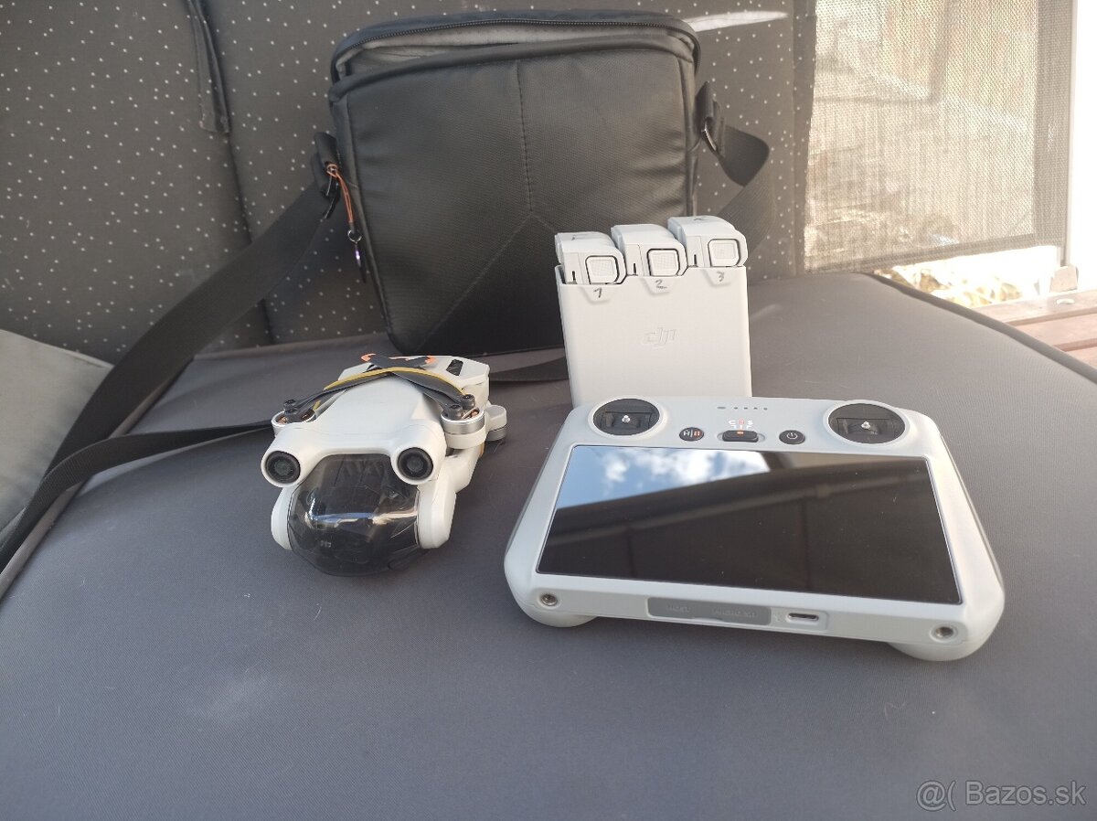 DJI mini 3 pro fly more combo do 500m + 4 baterky - 2