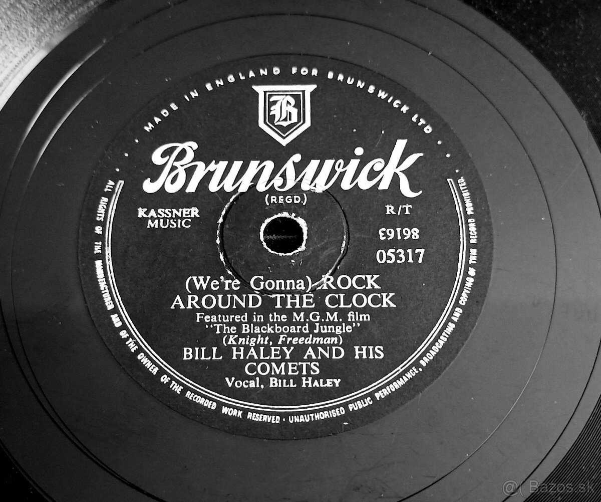 Bill Haley - "Rock Around the Clock" - šelak, 1955 - 2