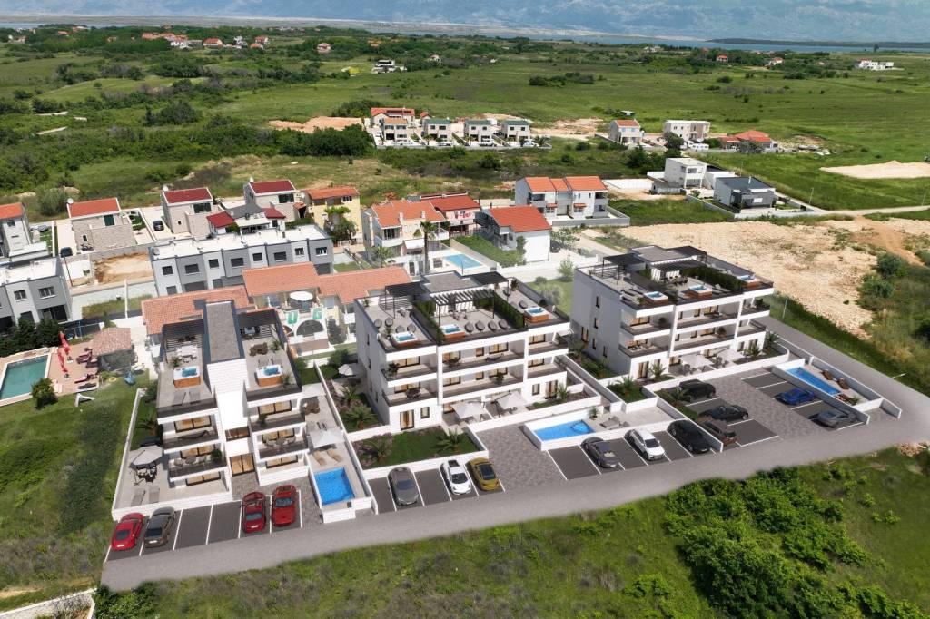 CHORVÁTSKO - Apartmánová rezidencia s bazénom (E) - PRIVLAKA - 2