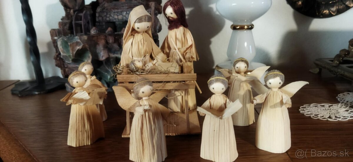 Vianočné ozdoby, betlehem.... - 2