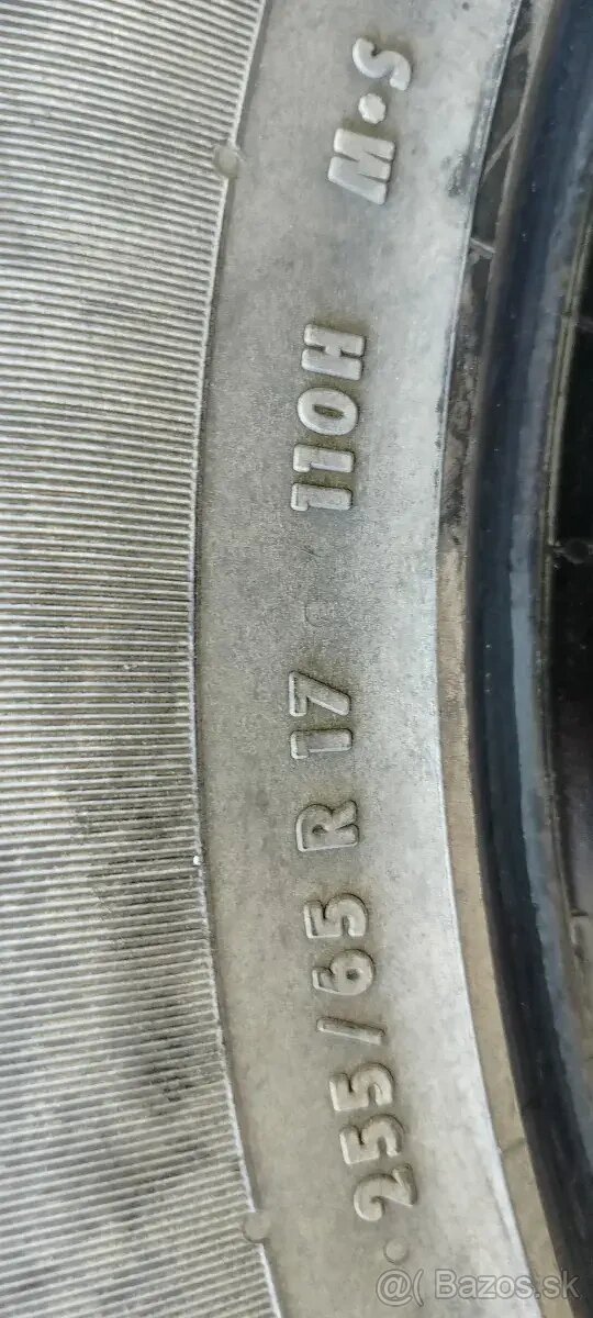 Celoročná pneumatika 1ks 255/65 R17 110H Continental - 2