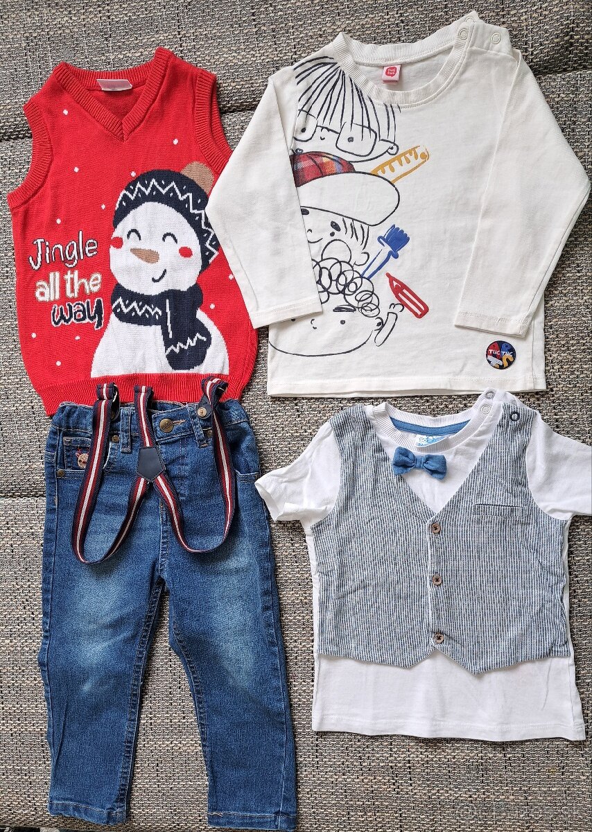 Mix oblecenia pre chlapca, c. 92, 98 - 2