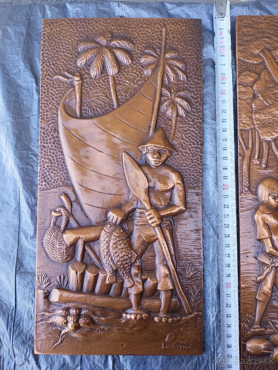 Medené obrazy 15€ kus - 2