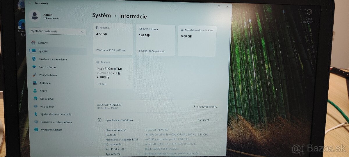 HP ProBook 450G3 - 2