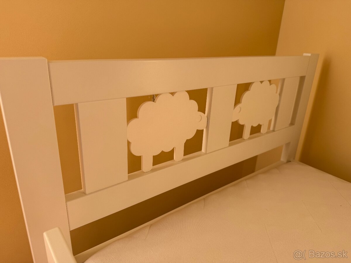 Detská posteľ IKEA KRITTER 70×160 cm ako nová - 2