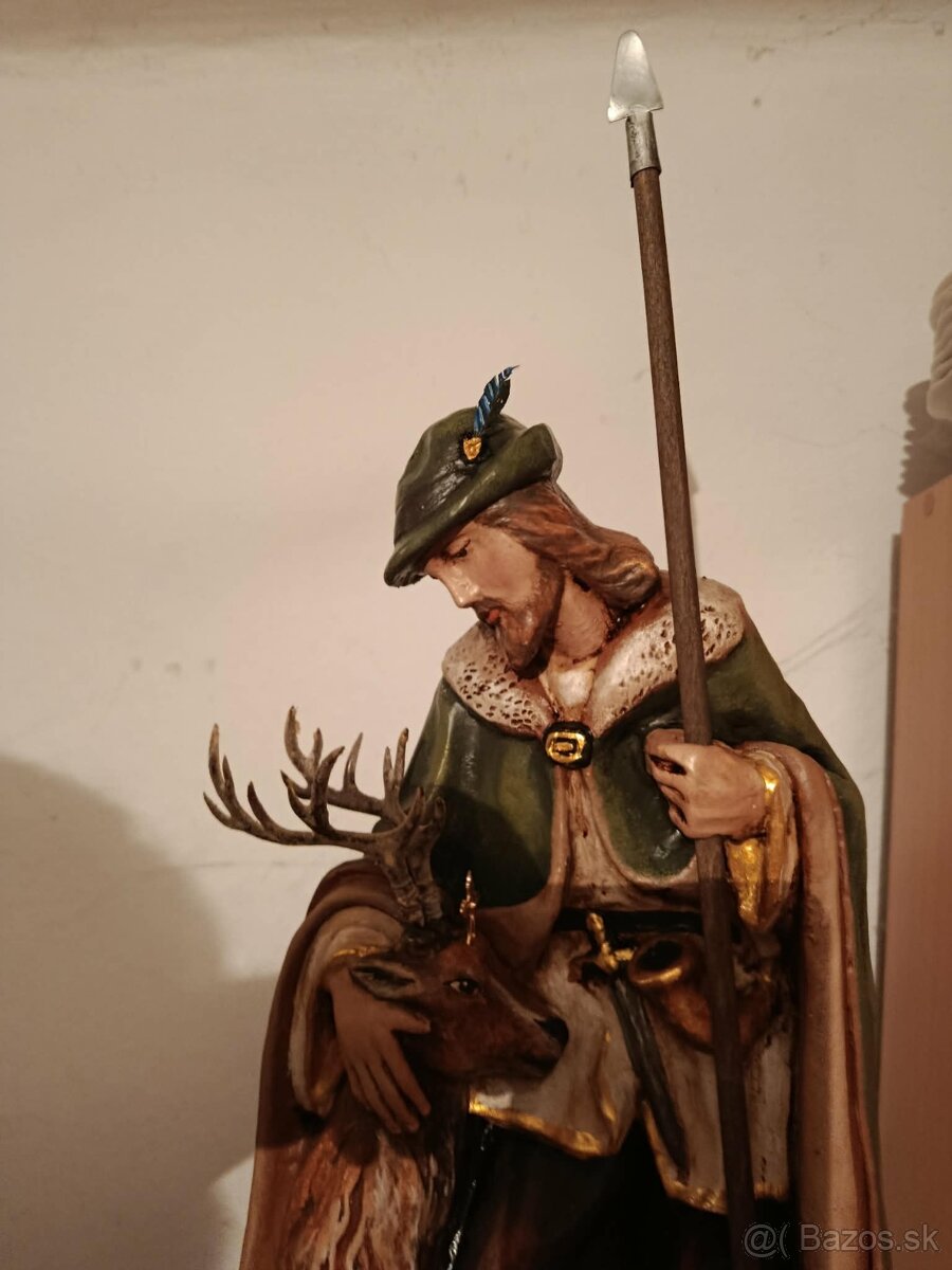Socha Sv.Hubert za 113,-eur - 2