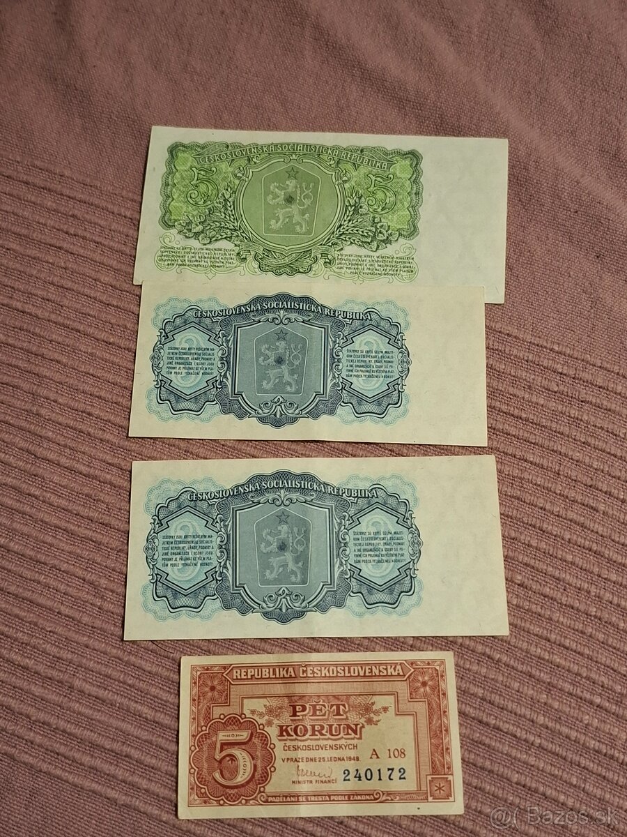 Staré bankovky 2 - 2