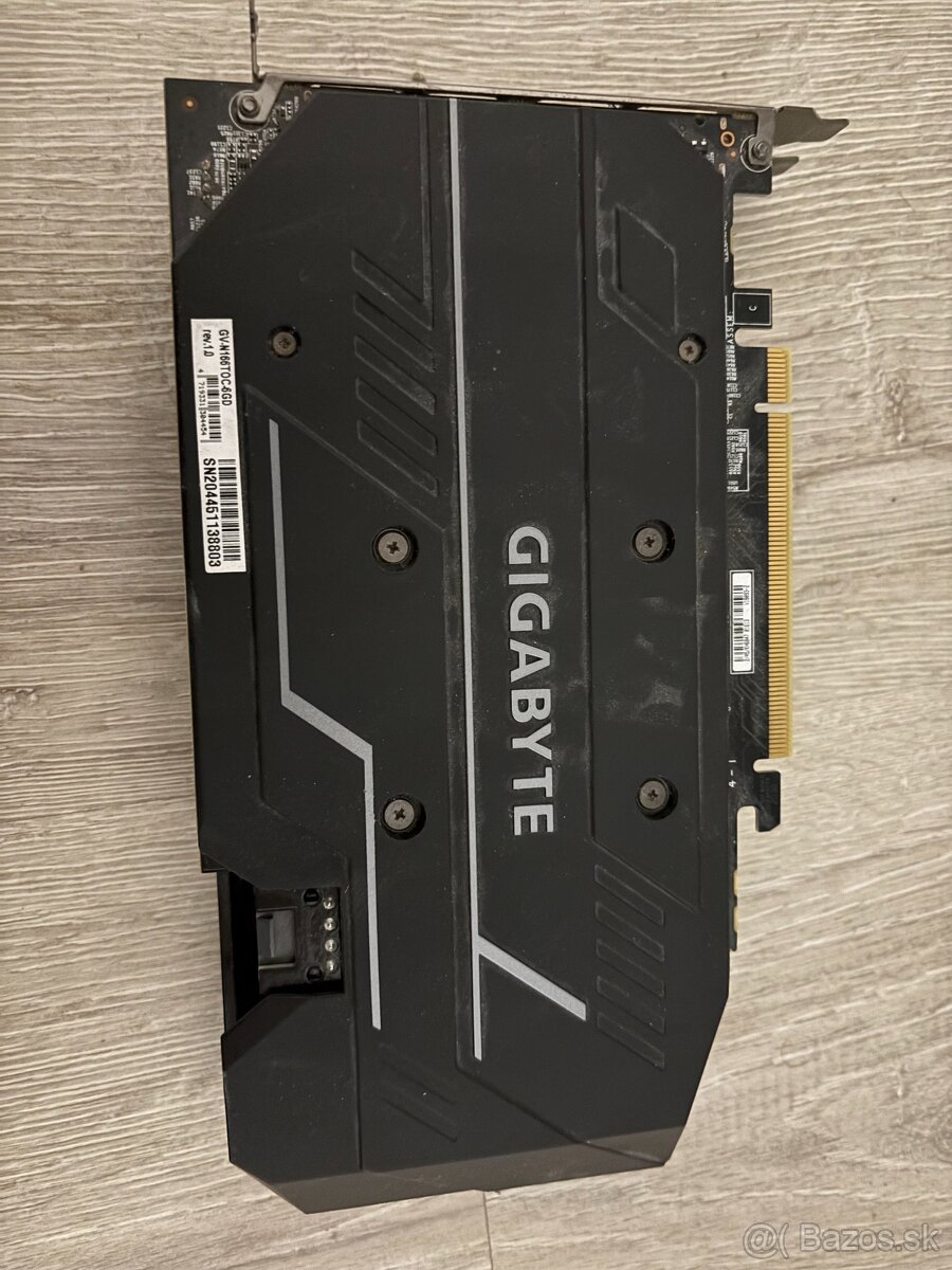 Grafická karta GIGABYTE GeForce GTX 1660 Ti OC 6G - 2
