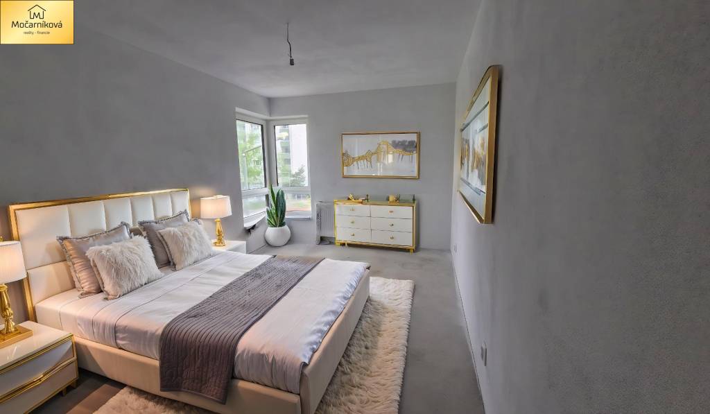 Luxusný, nový veľký 3izbový 94m2 byt s dvomi balkónmi v Dub. - 2