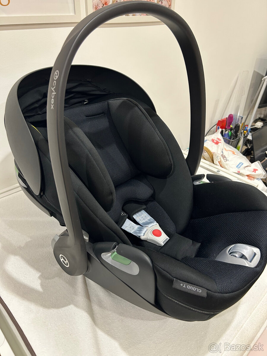 CYBEX Autosedačka Cloud T i-Size (0-13 kg) Plus Sepia Black - 2