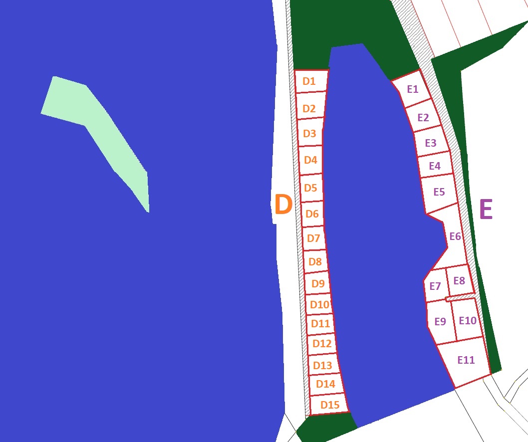 JEDINEČNÁ PONUKA Rekreačné pozemky Šaštín-Stráže, jazero GA - 2