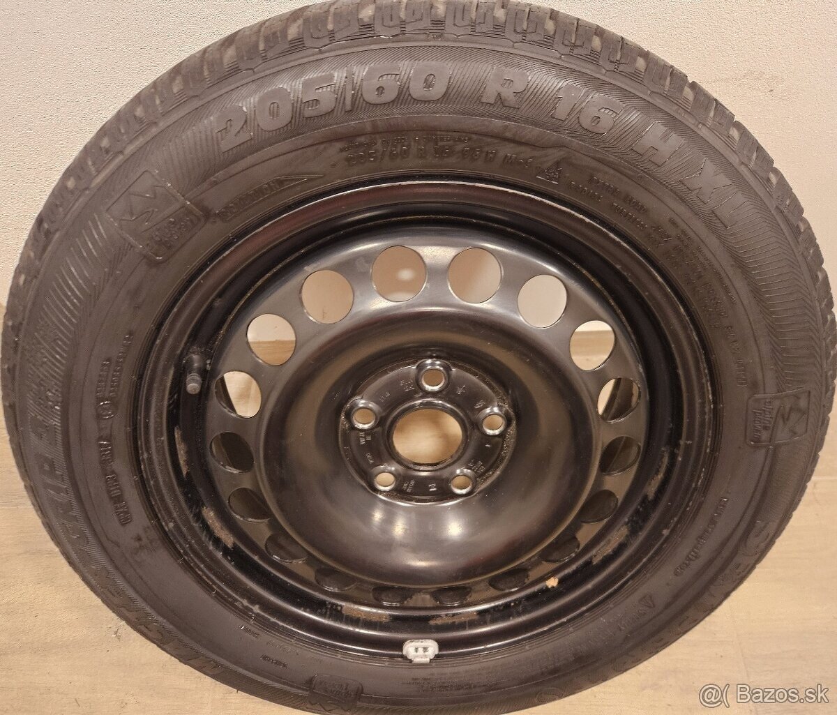 Originálna zimná sada VW - 5x112 r16 + 205/60 r16 96H - 2