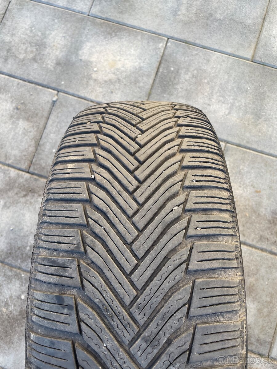 Predám originálne hliníkové disky Mercedes 17”+ zimne pneu - 2