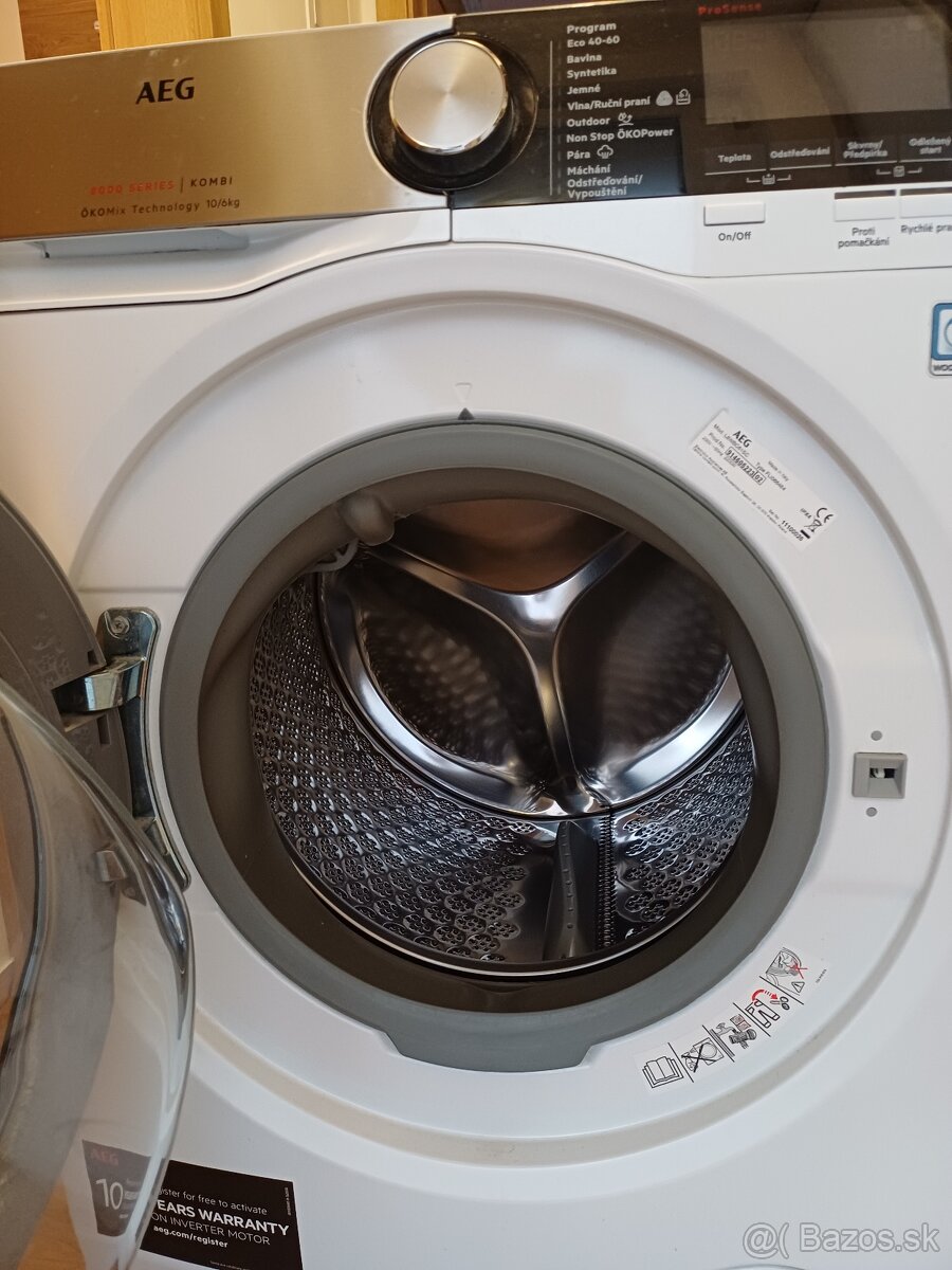 Pracka so susickou AEG L8WBC61SC - 2