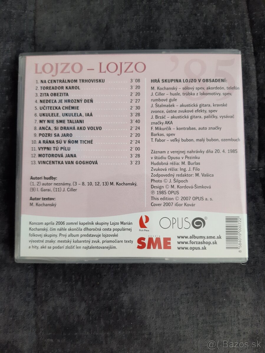 LOJZO hudba na CD - 2