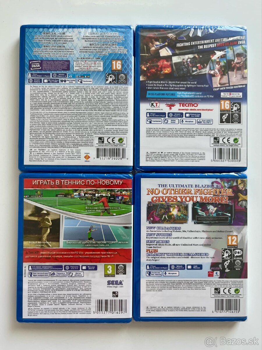 Playstation Víta hry - RARITA - 2