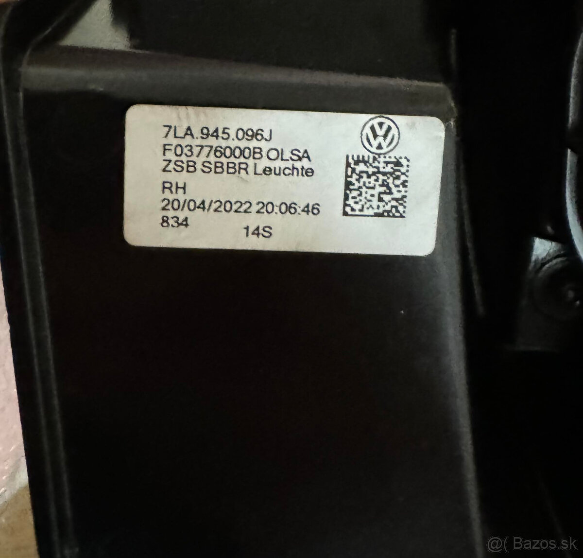 vw t6 zadné svetlo - 2