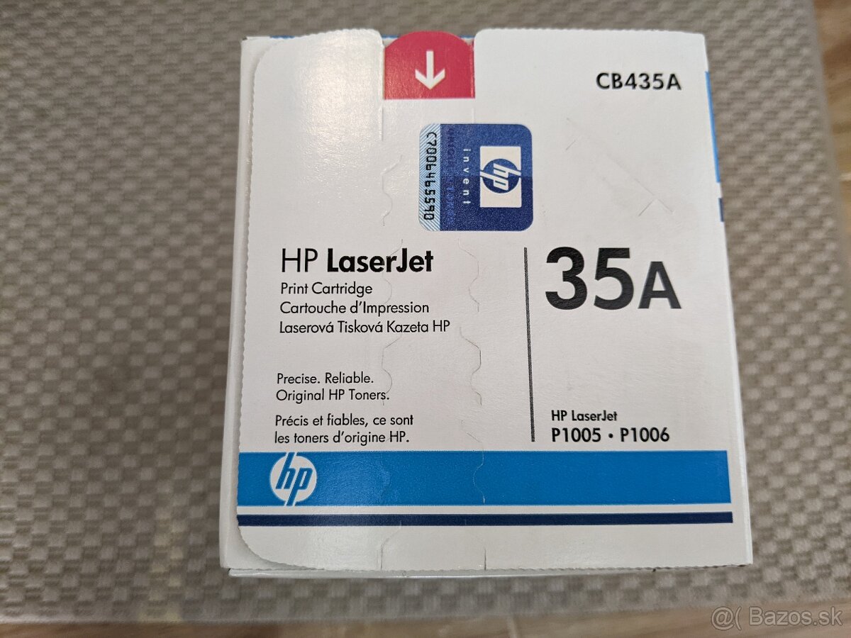 Nový Originál HP 35 A Toner (P1005, P1006) CB435A - 2