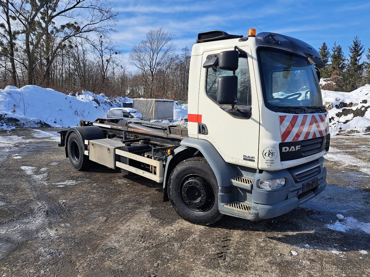 Predám Daf LF55.300 hákový nosič kontejner - 2