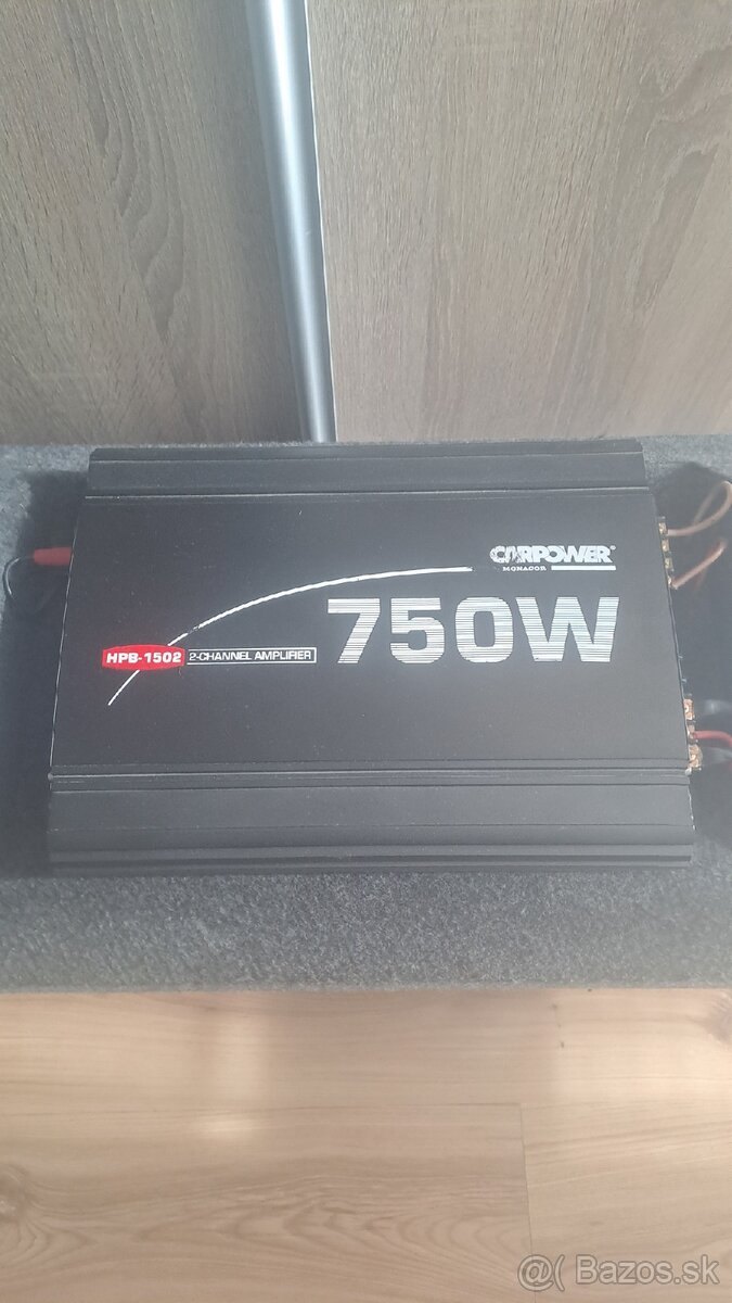 Predám subwoofer do auta 750W - 2