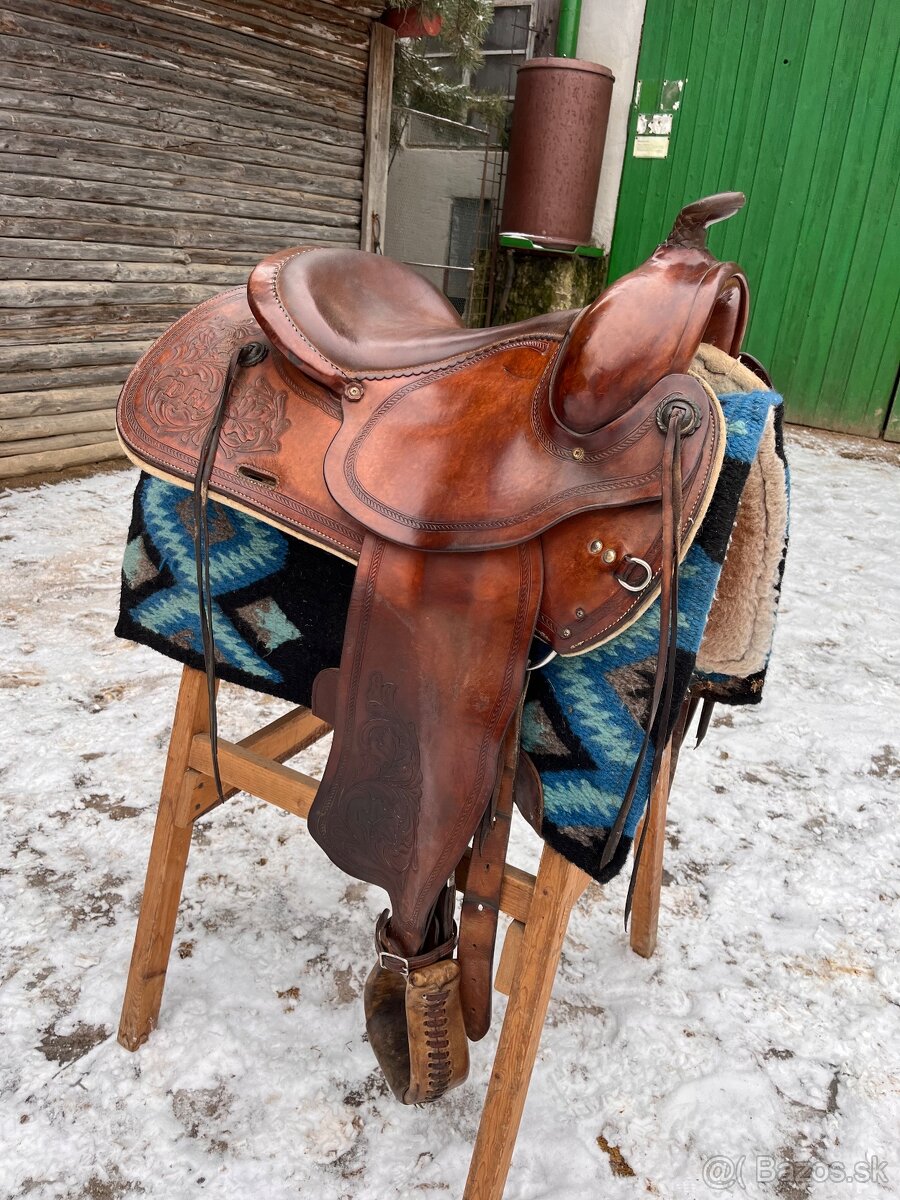 Westernové sedlo - 2