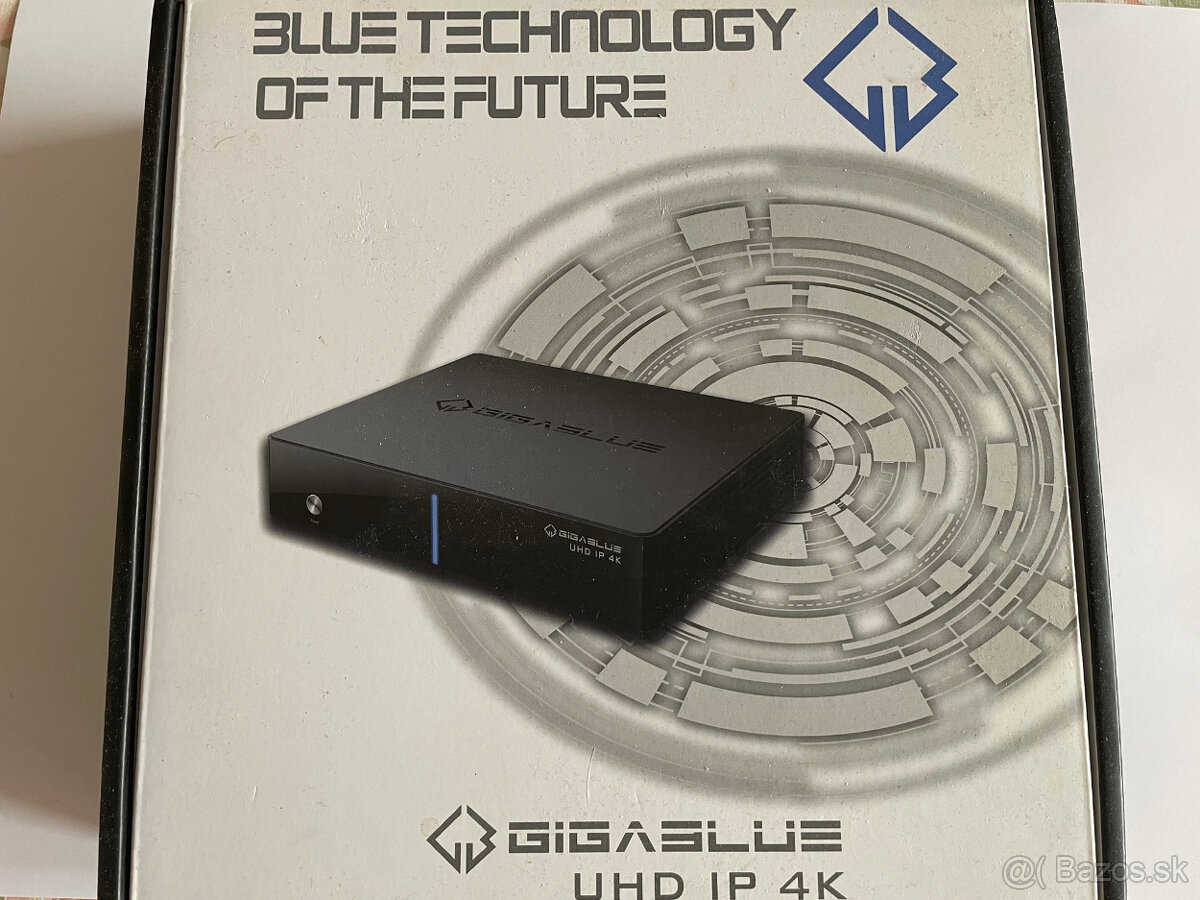4K linuxový satelitný prijímač Gigablue UHD IP 4K - 2