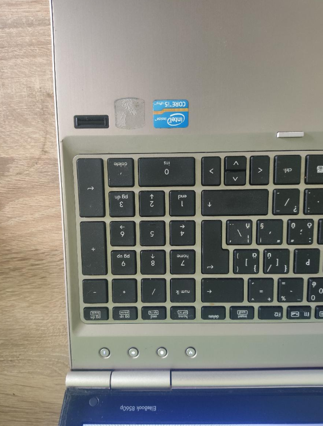 HP Elitebook 8560p - 2