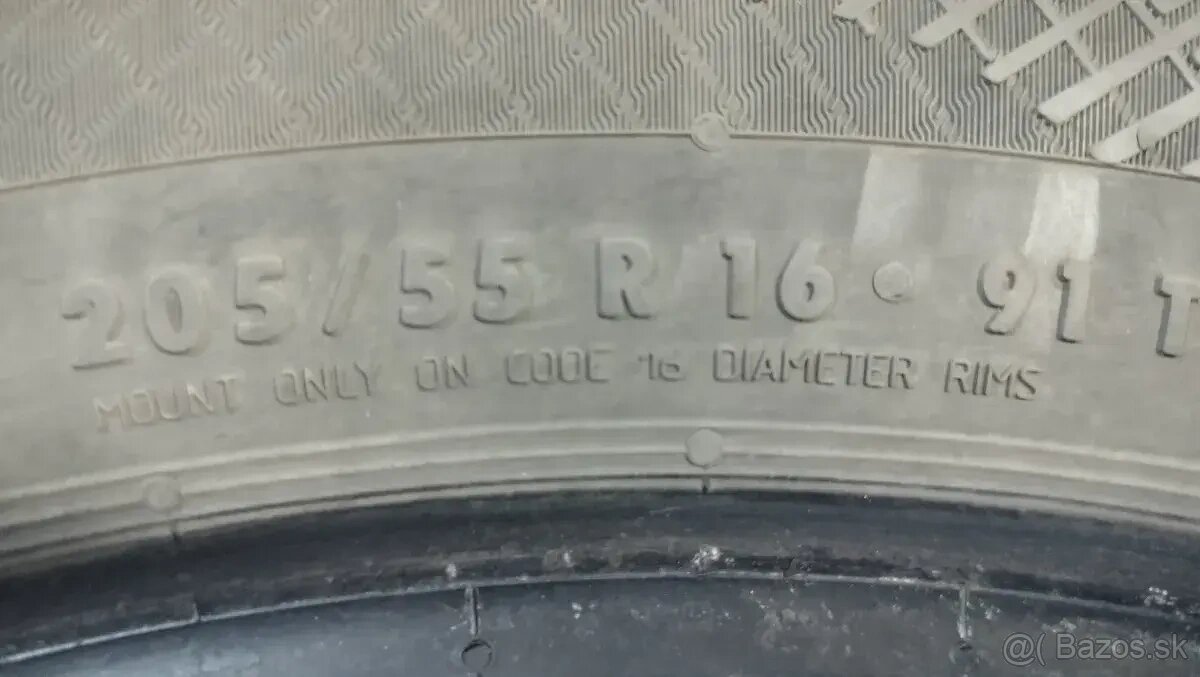 Zimná pneumatika 4ks 205/55 R16 91T Paxaro Winter - 2