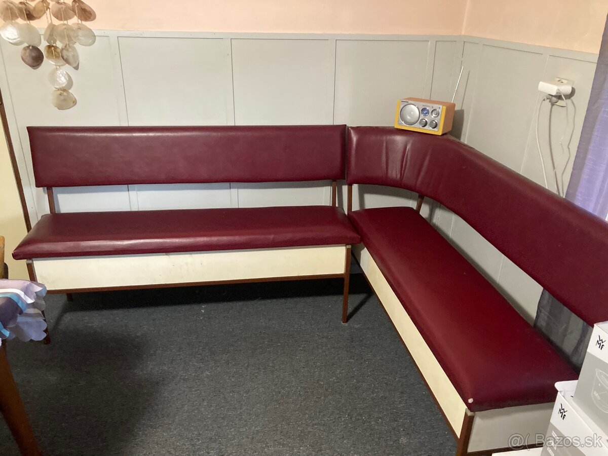 Lavice kov-drevo na chatu - 2