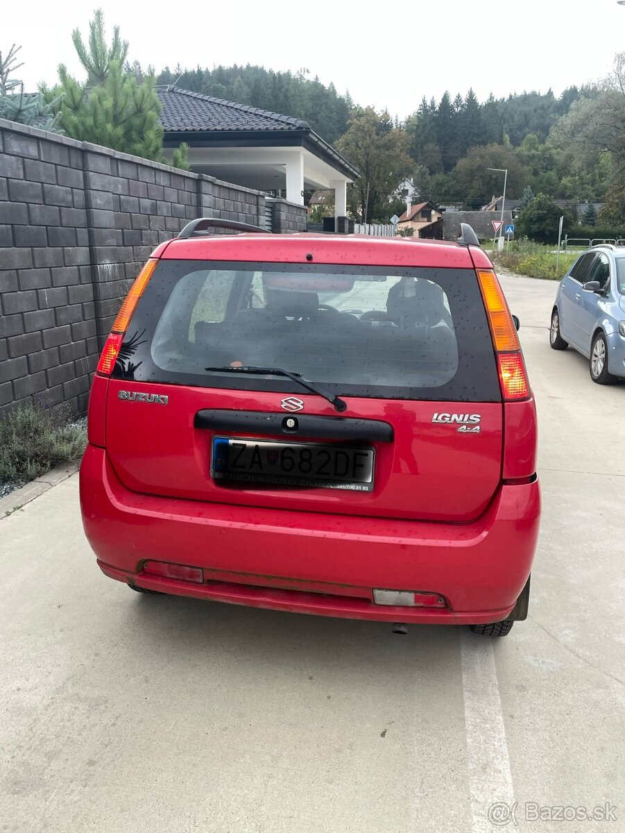 Suzuki Ignis 4x4 1,3 r.2007 - 2